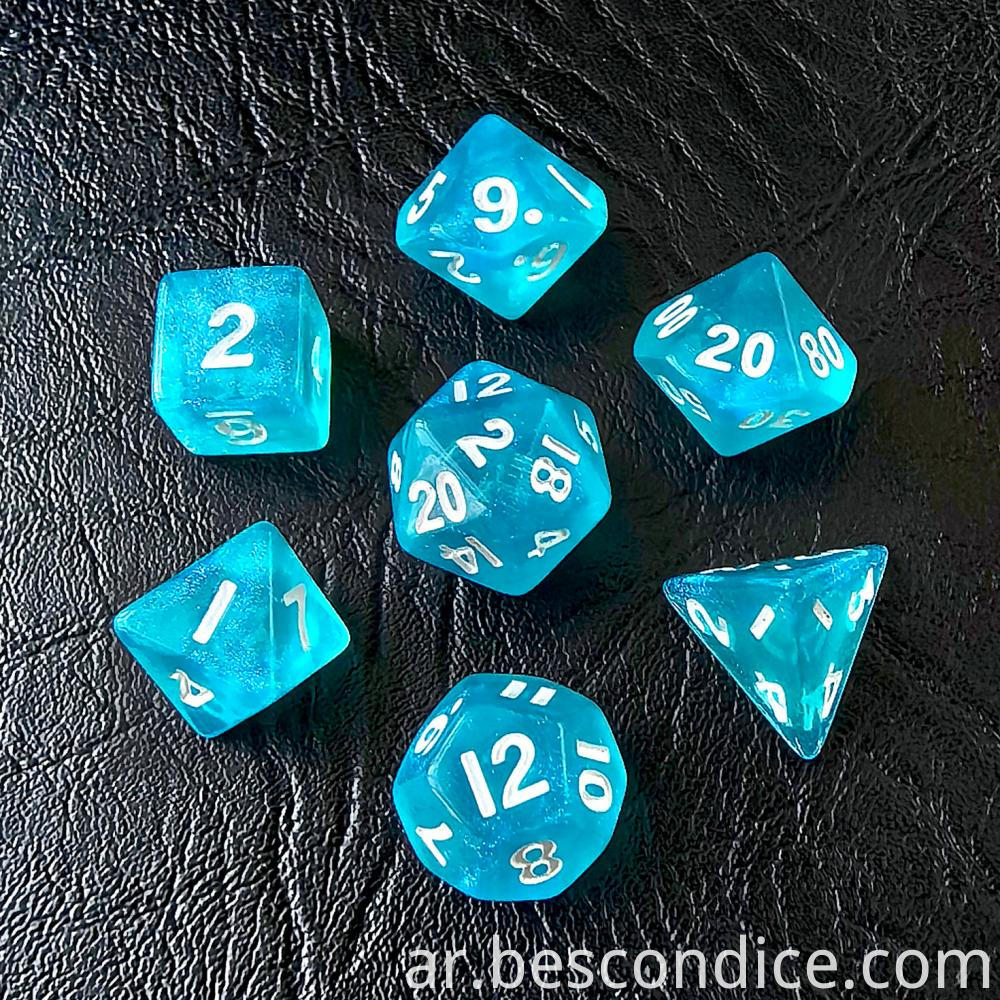 Moonstone Mini Gathering Dice Set For Mtg Rpg D D 4